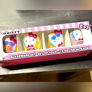 hello kitty shot glasses